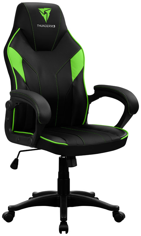 Cadeira Gaming Thunder X3 EC1 Preto/Verde