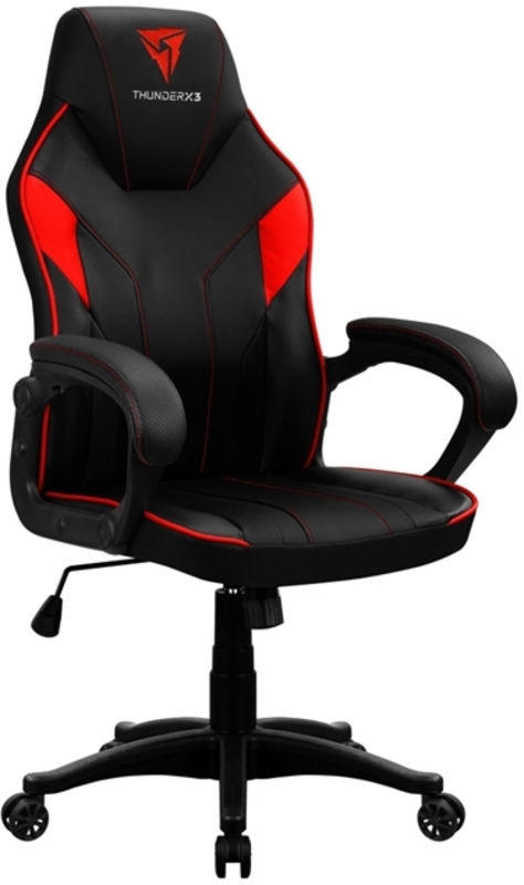 Cadeira Gaming ThunderX3 EC1 - Preto/Vermelho
