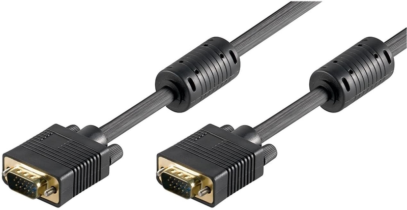 Cabo HDMI Ewent VGA/SVGA 15pin HD plug M/M com ferrites 30m