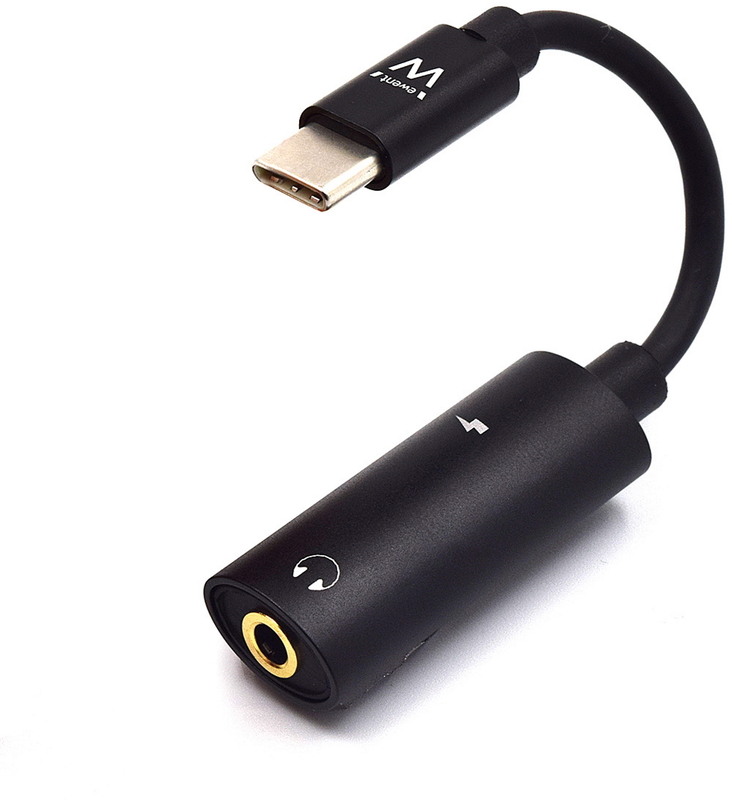 Adaptador Gigabit de Áudio Ewent USB-C c/carregamento