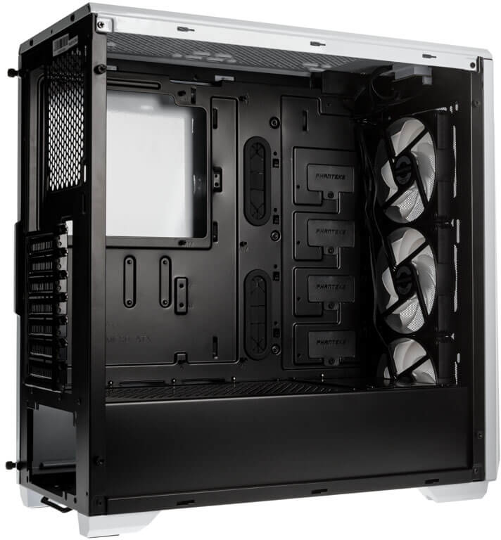 Phanteks - ** B Grade ** Caixa ATX Phanteks Eclipse P400 Air Vidro Temperado Mesh DRGB Branco