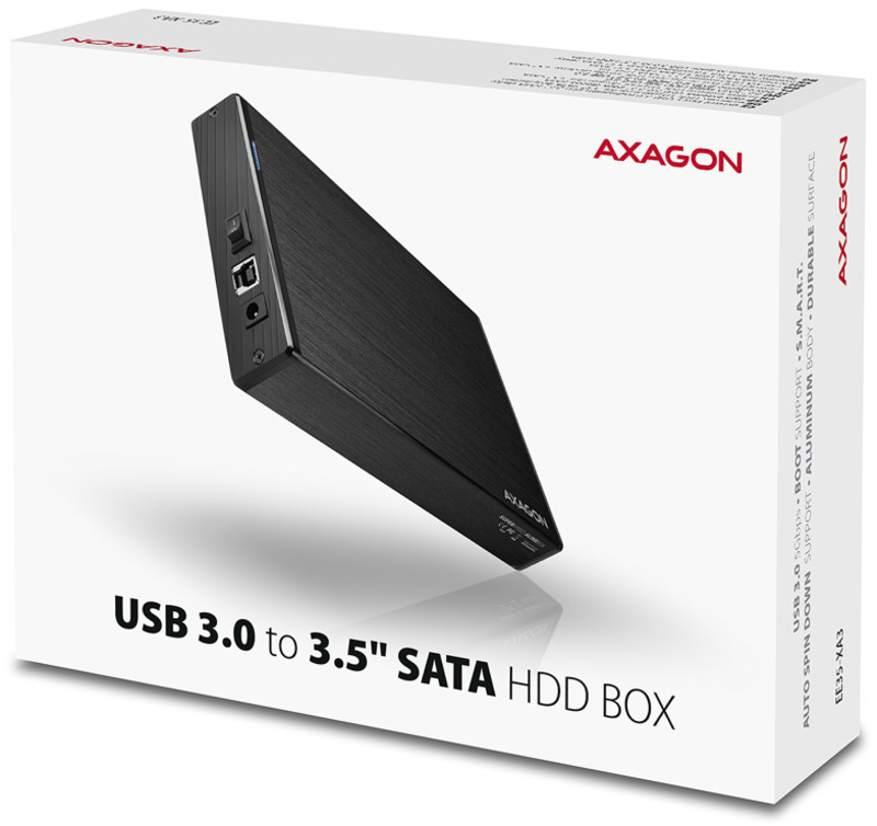 AXAGON - Caixa Externa AXAGON EE35-XA3 USB 3.0 - SATA 3,5"
