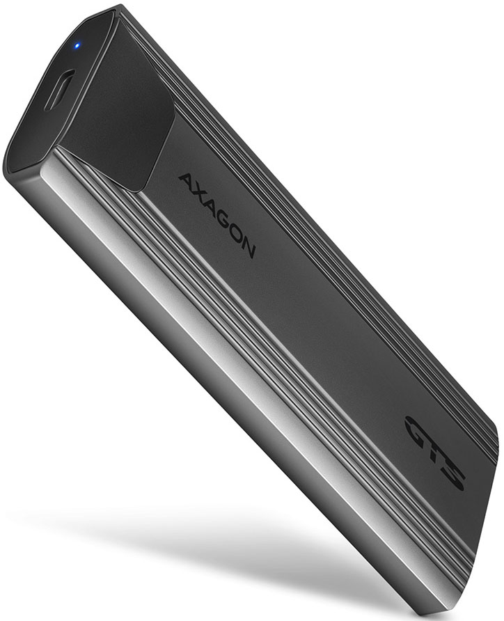 Caixa Externa AXAGON EEM2-GTS USB-C 3.2 Gen 2 - M.2 NVMe SSD
