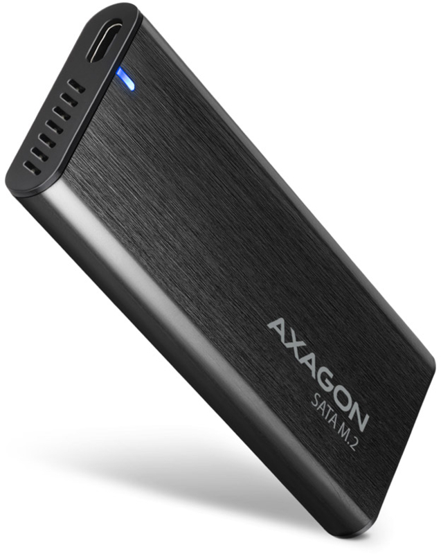 Caixa Externa AXAGON EEM2-SBC para M.2/SSD USB-C 3.2 Gen2 - Preto