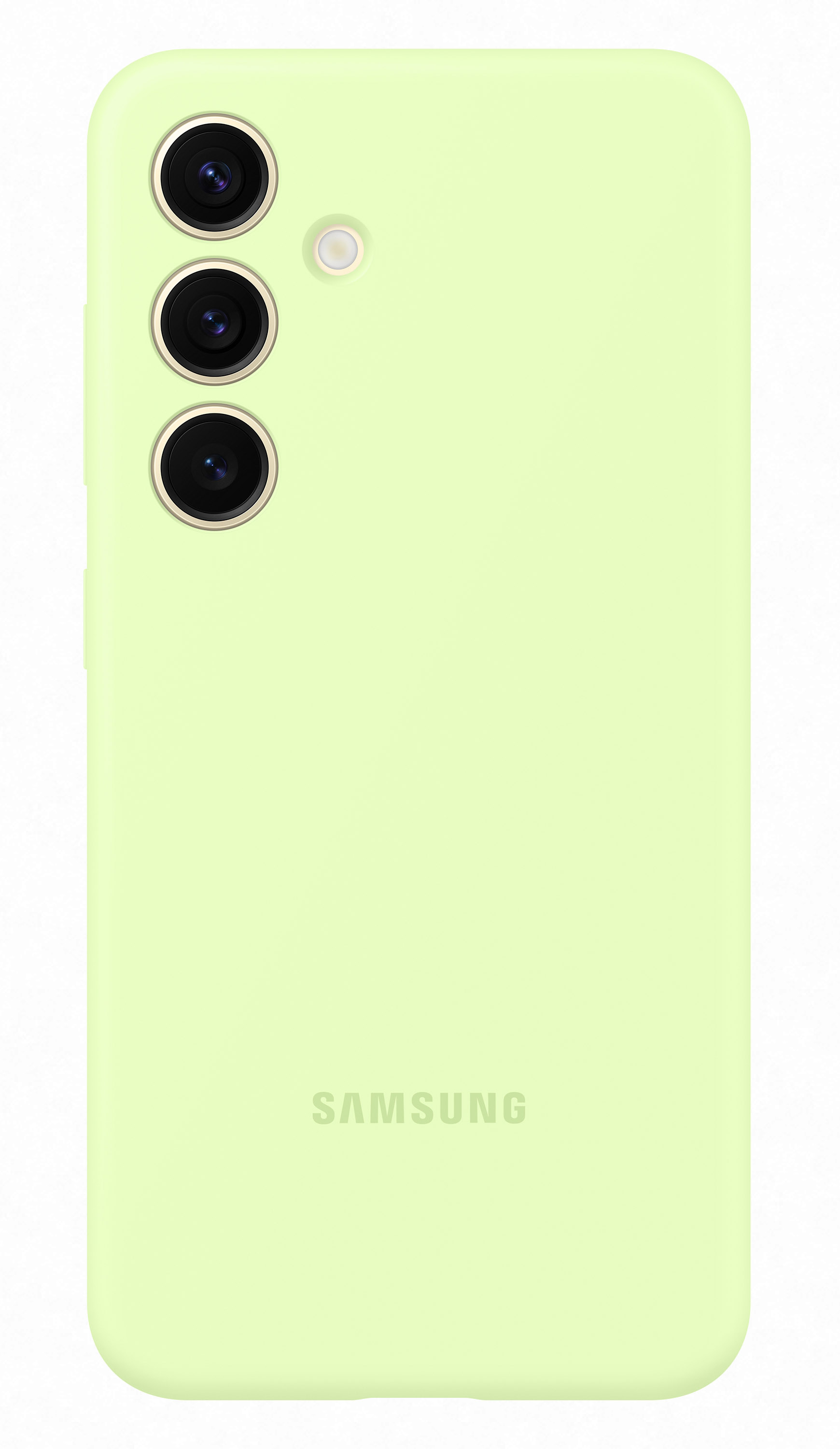Capa de Silicone Samsung Galaxy S24 Verde Claro