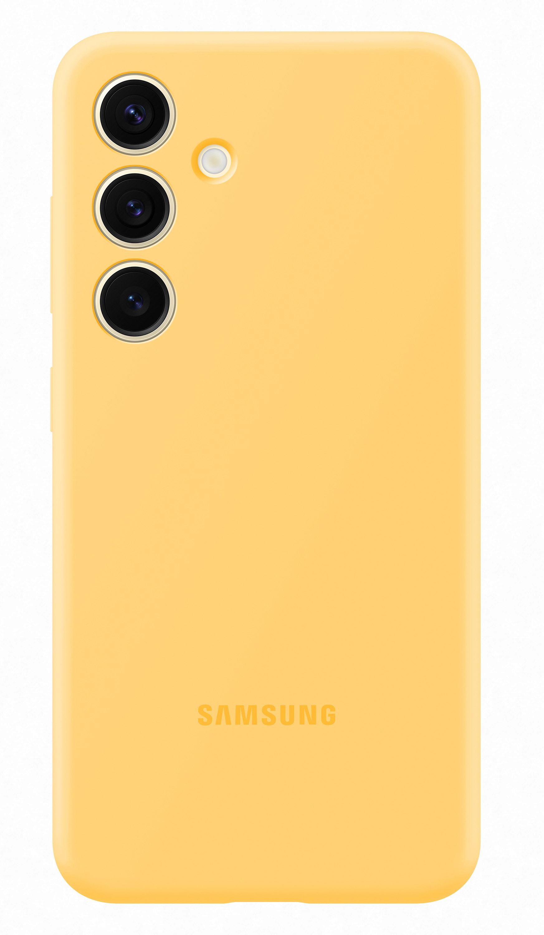 Capa de Silicone Samsung Galaxy S24 Amarelo