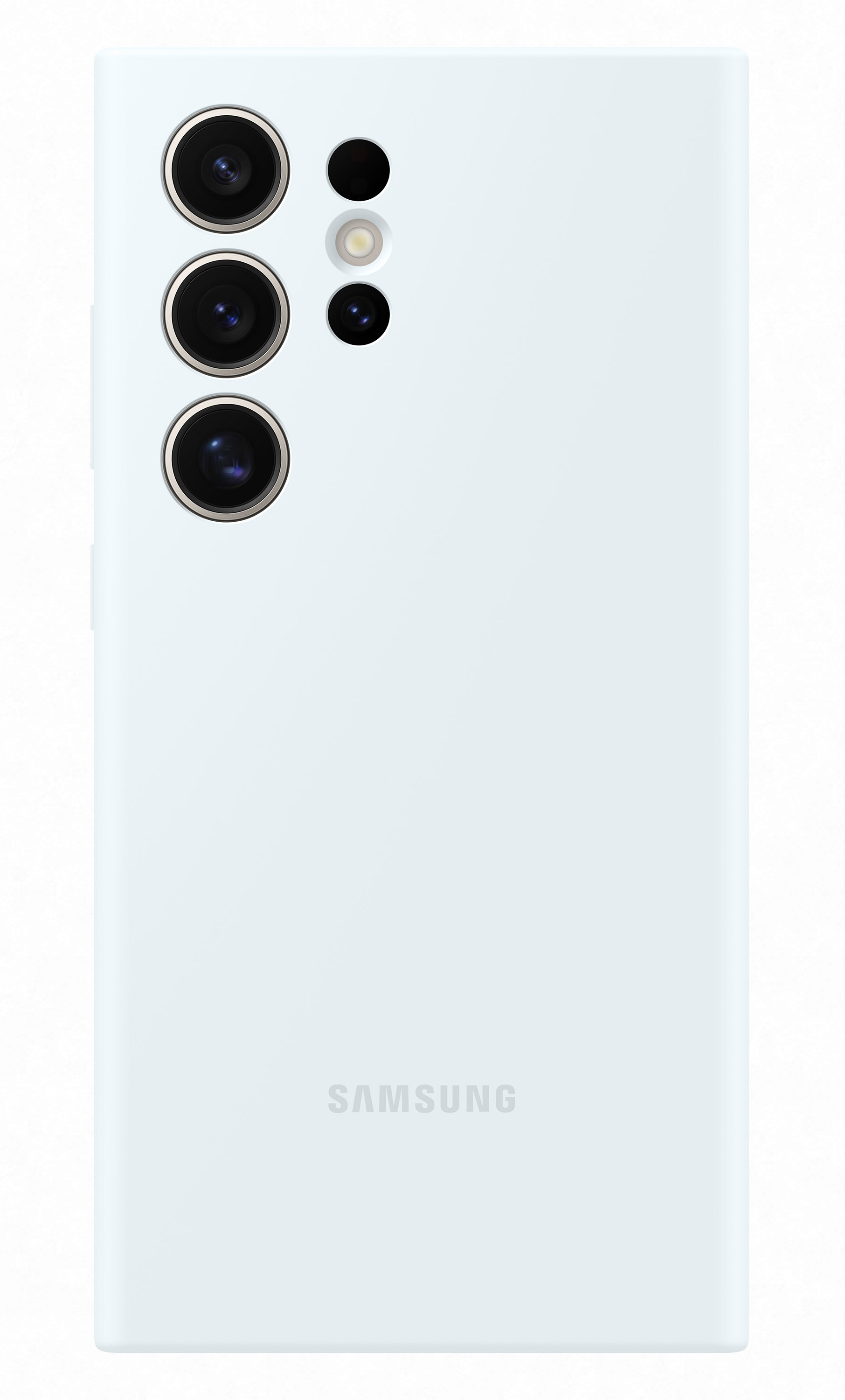 Samsung - Capa de Silicone Samsung Galaxy S24 Ultra Branco