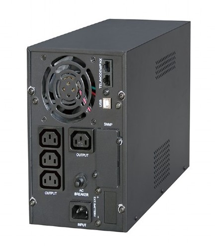 Gembird - UPS Gembird EG-UPS-PS2000-01 2000VA IEC/USB Preta