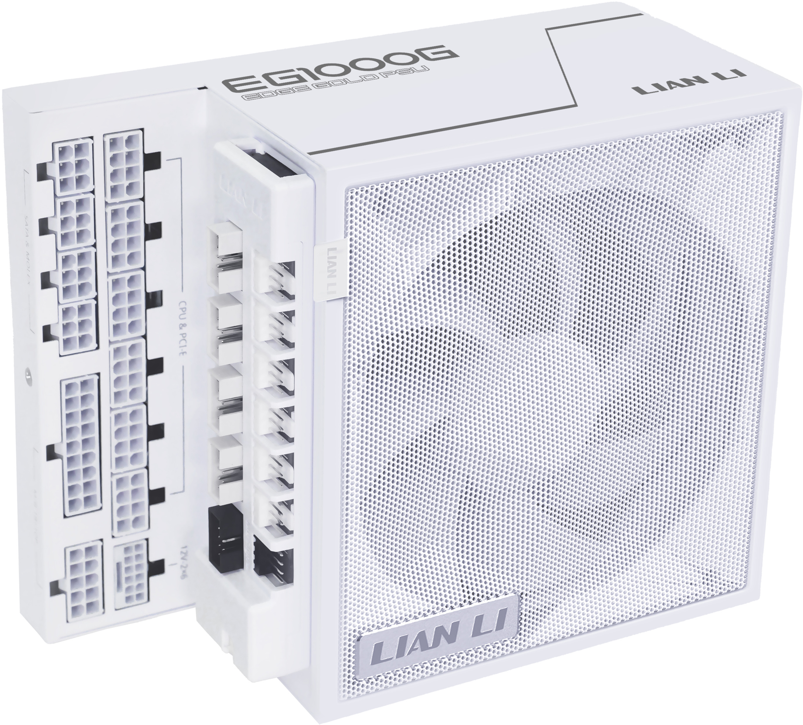 Lian Li - Fonte Modular Lian Li Edge 1000W 80+ Gold Branco