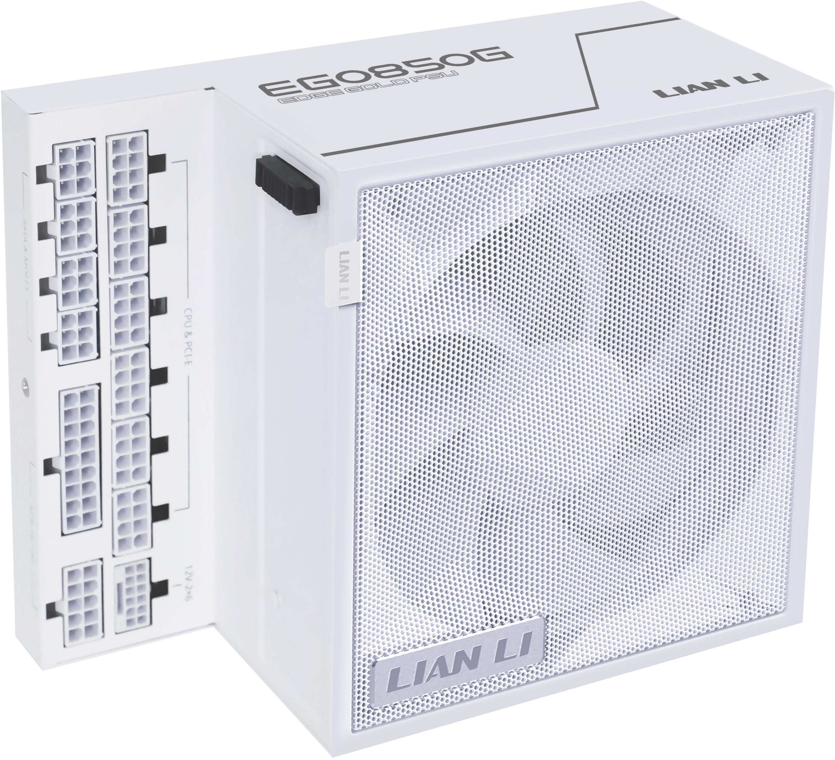 Lian Li - Fonte Modular Lian Li Edge 850W 80+ Gold Branco