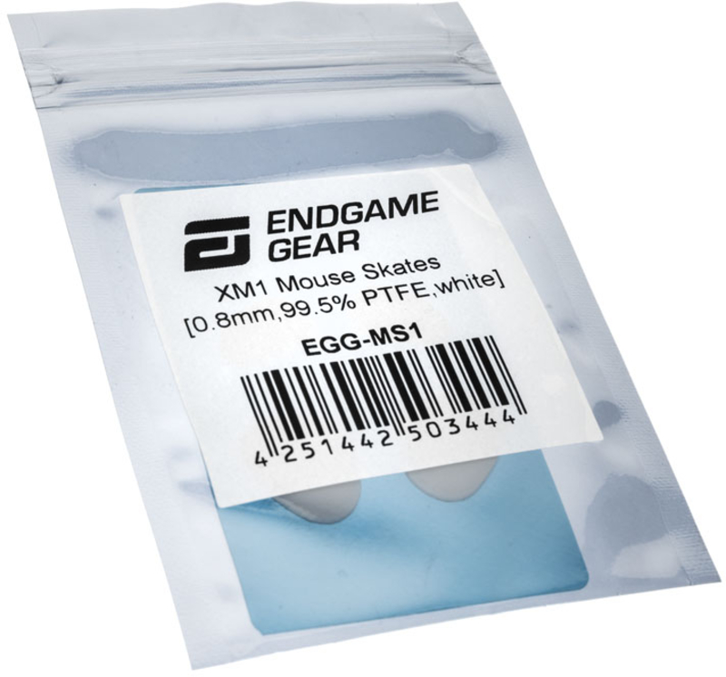 Endgame Gear - Skates para Endgame Gear XM1 995% PTFE Brancos
