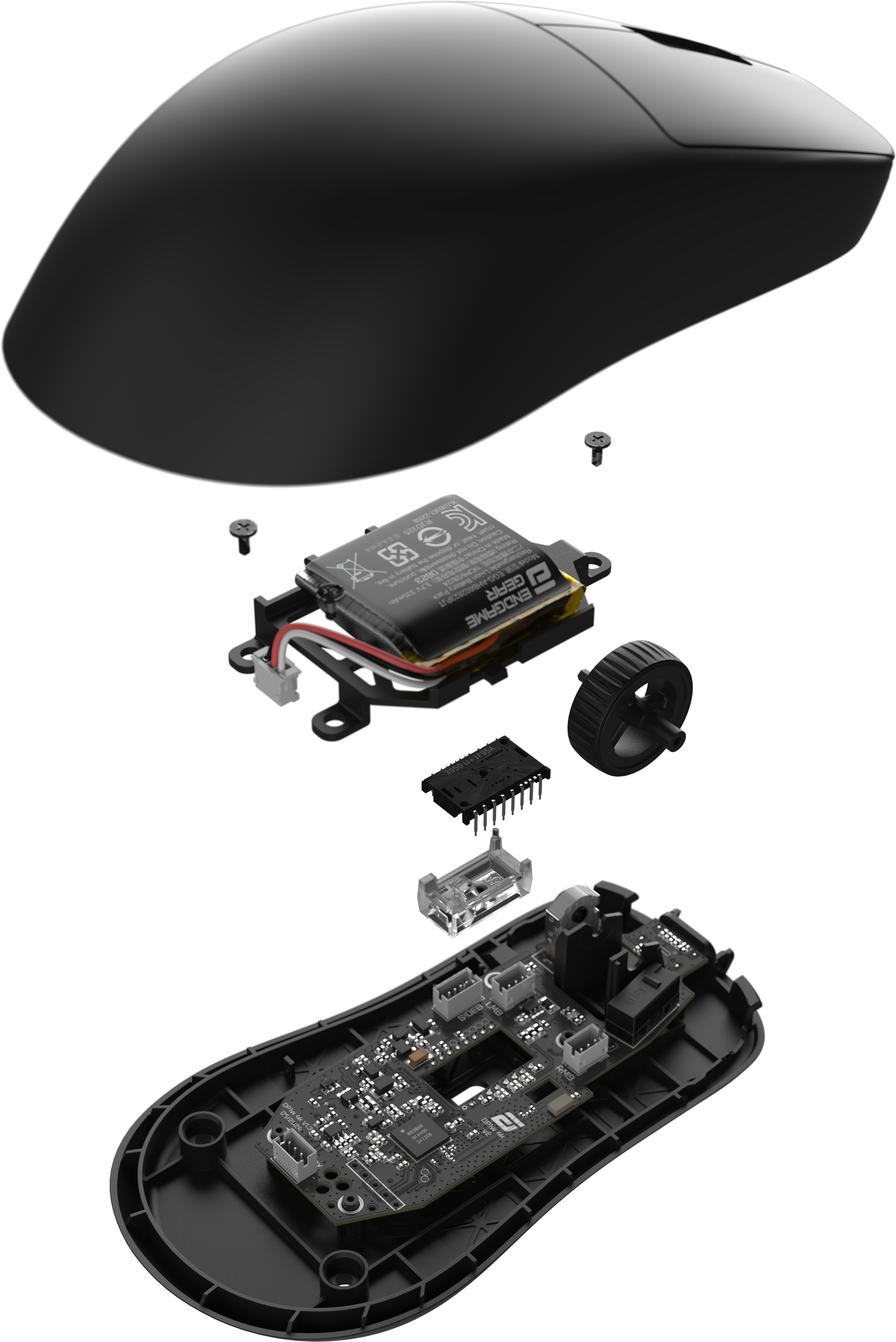 Endgame Gear - Rato Gaming Endgame Gear OP1w 4k V2 Wireless Gaming Mouse - Preto
