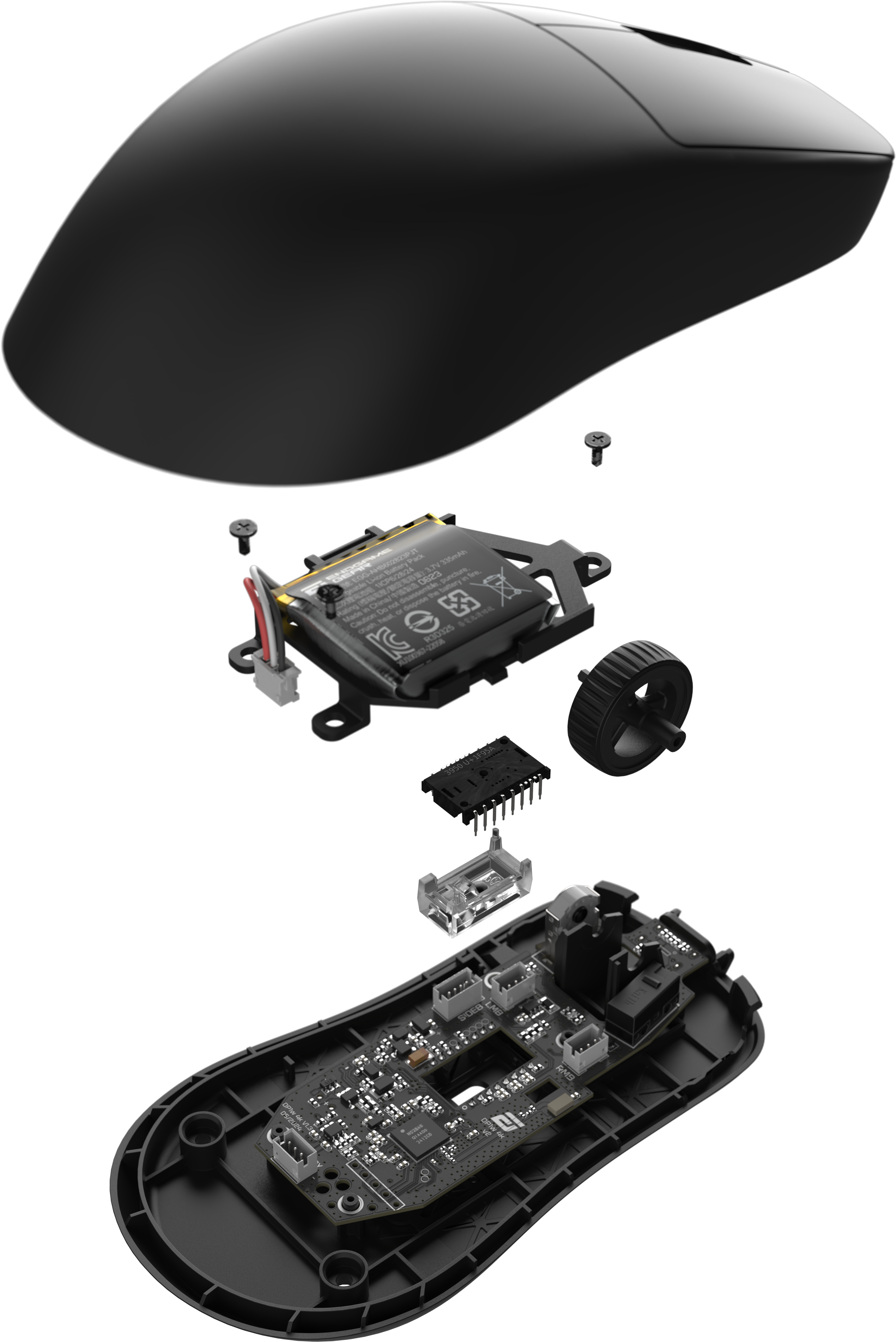 Endgame Gear - Rato Gaming Endgame Gear OP1w 4k V2 Wireless Gaming Mouse - Preto