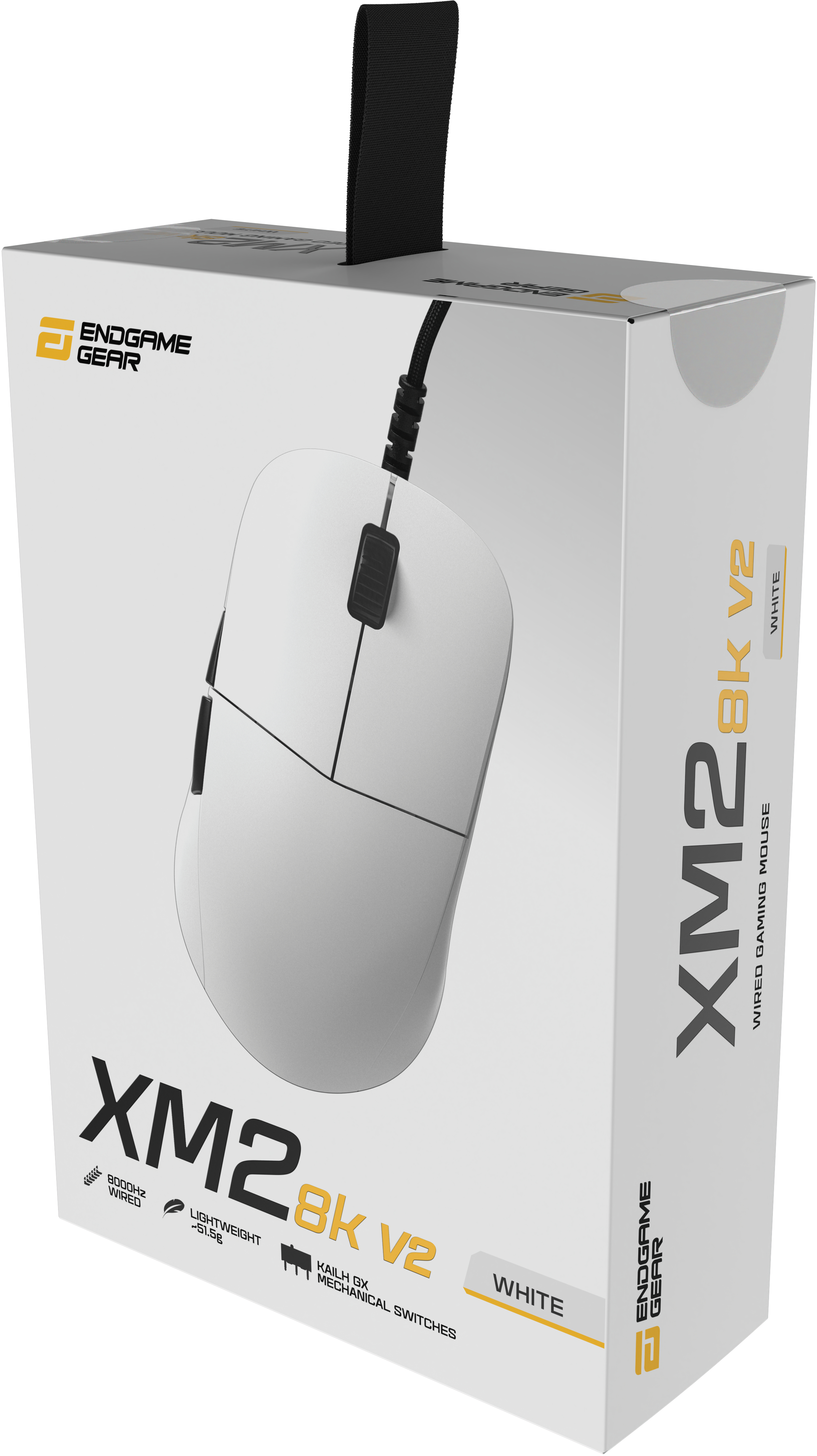 Endgame Gear - Rato Gaming Endgame Gear XM2 8k V2 - Branco