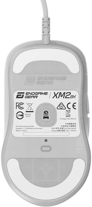 Endgame Gear - Rato Gaming Endgame Gear XM2 8k Gaming Mouse - White Frost