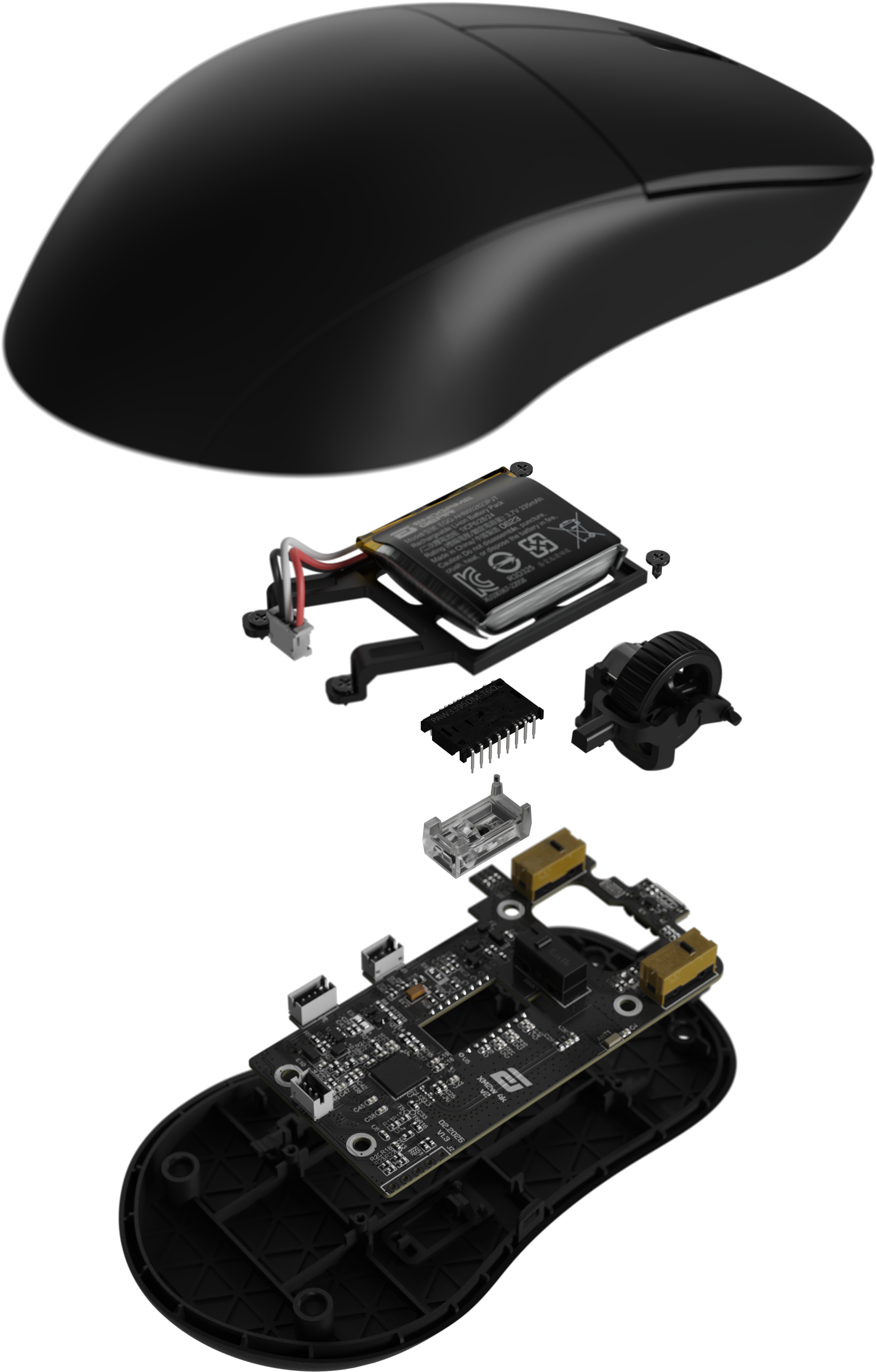 Endgame Gear - Rato Gaming Endgame Gear XM2w 4k V2 Wireless - Preto