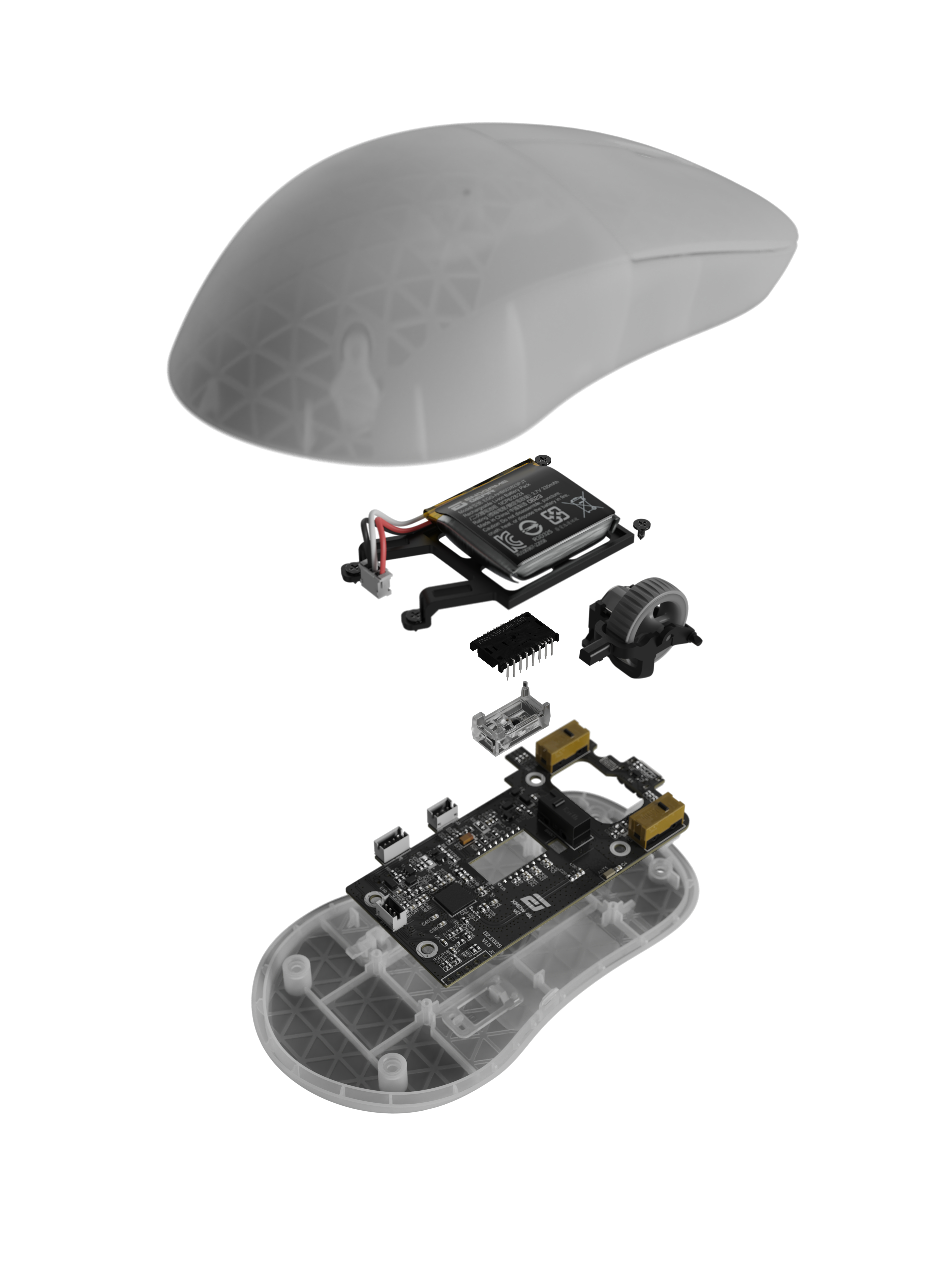 Endgame Gear - Rato Gaming Endgame Gear XM2w 4k V2 Wireless - White Frost