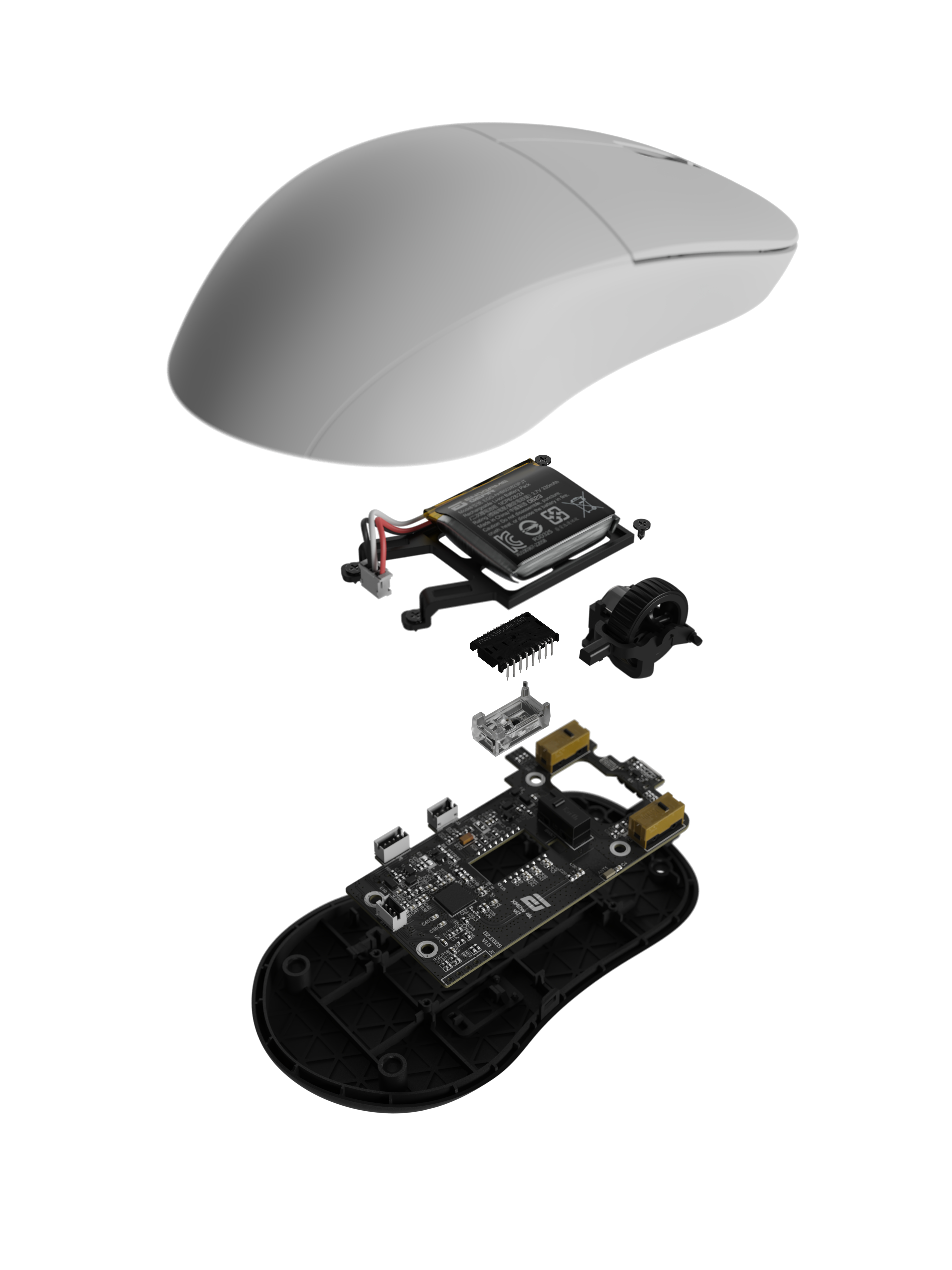 Endgame Gear - Rato Gaming Endgame Gear XM2w 4k V2 Wireless - Branco