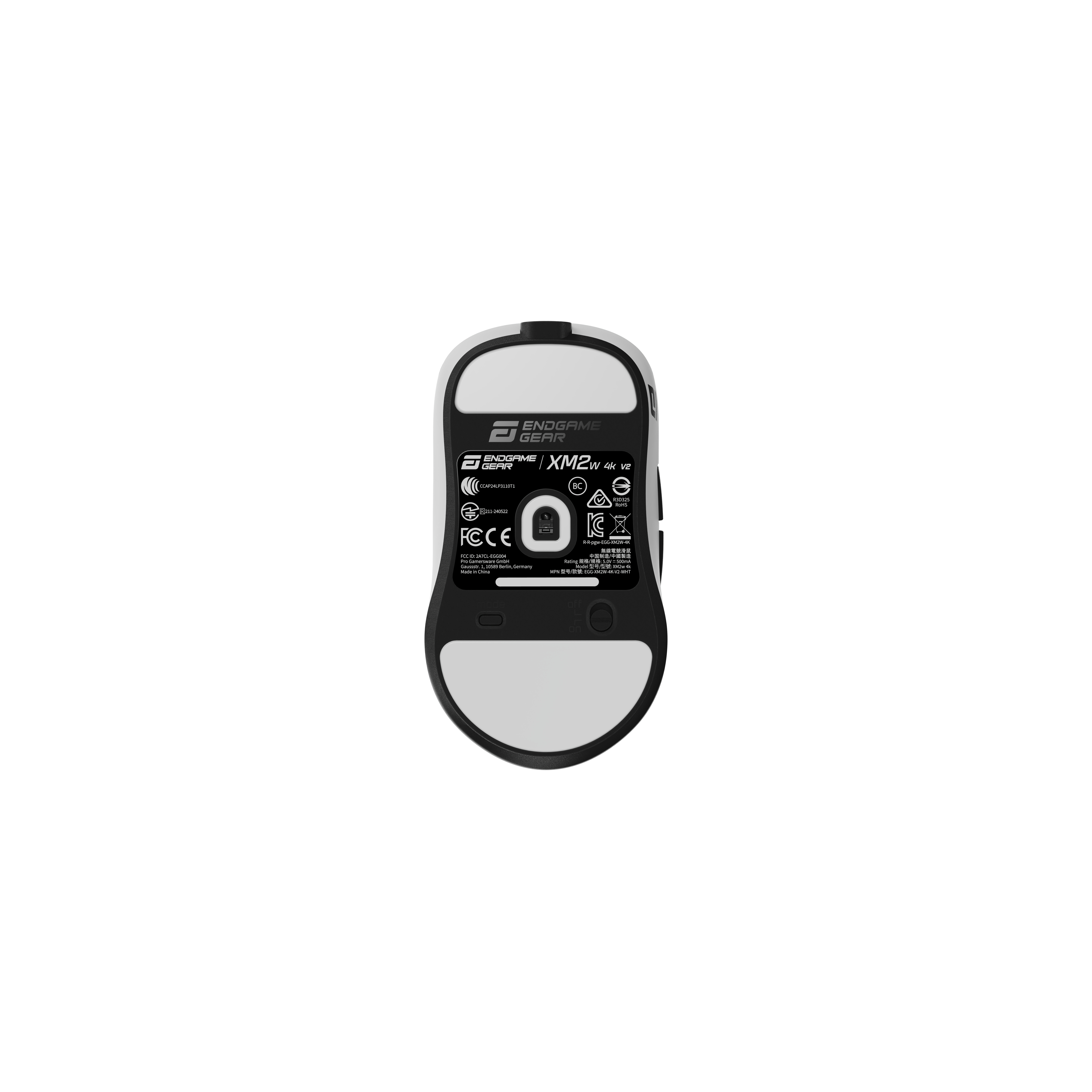 Endgame Gear - Rato Gaming Endgame Gear XM2w 4k V2 Wireless - Branco