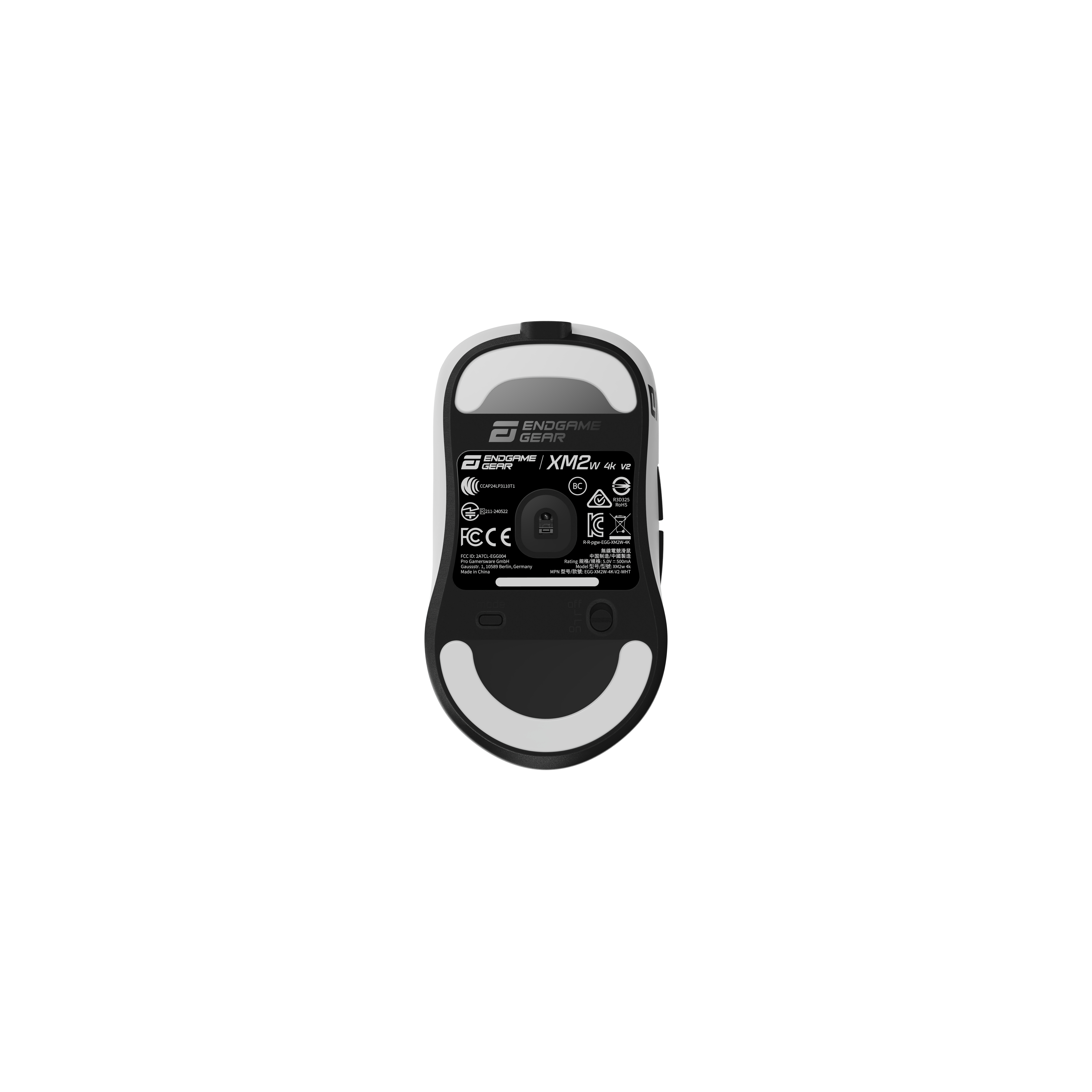 Endgame Gear - Rato Gaming Endgame Gear XM2w 4k V2 Wireless - Branco