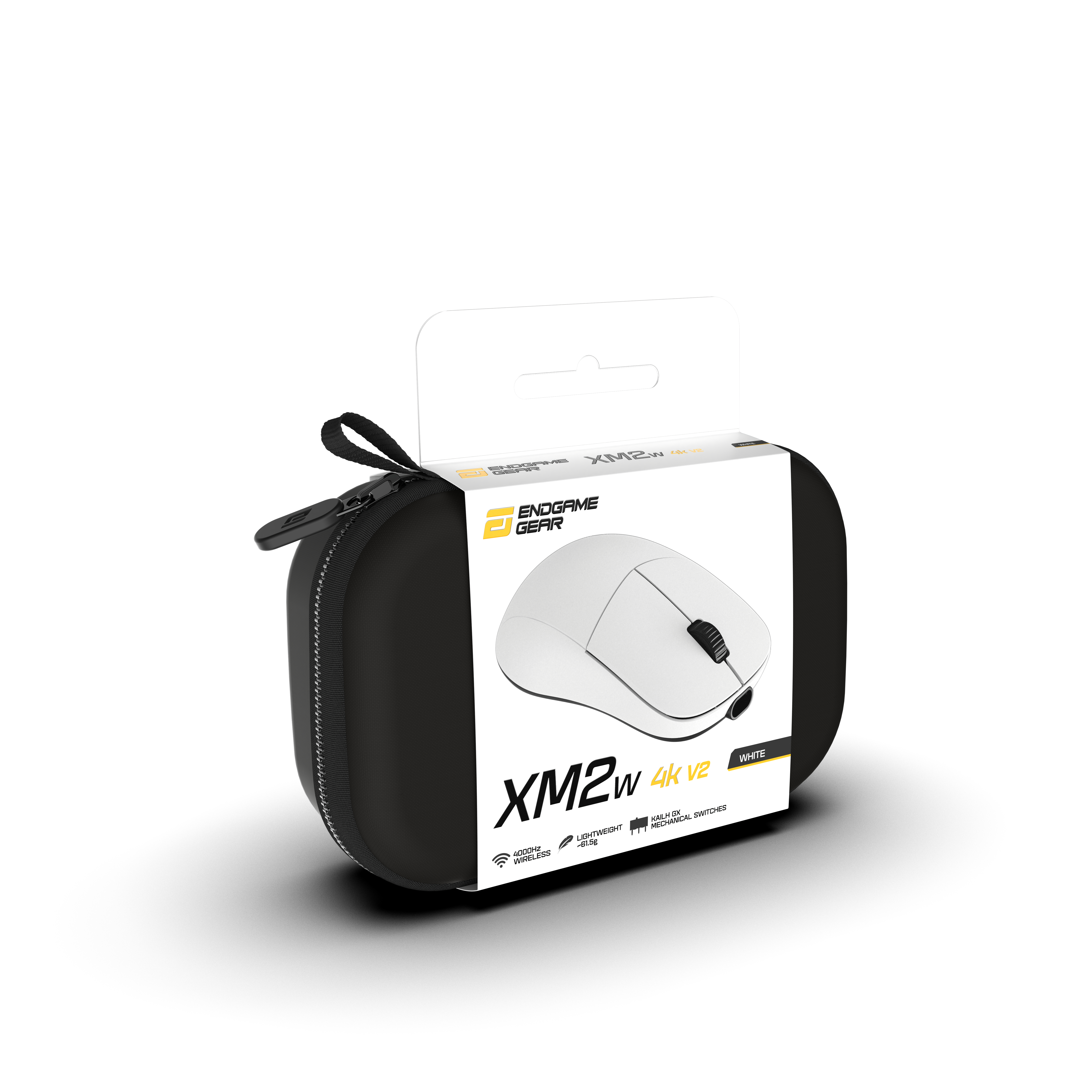 Endgame Gear - Rato Gaming Endgame Gear XM2w 4k V2 Wireless - Branco