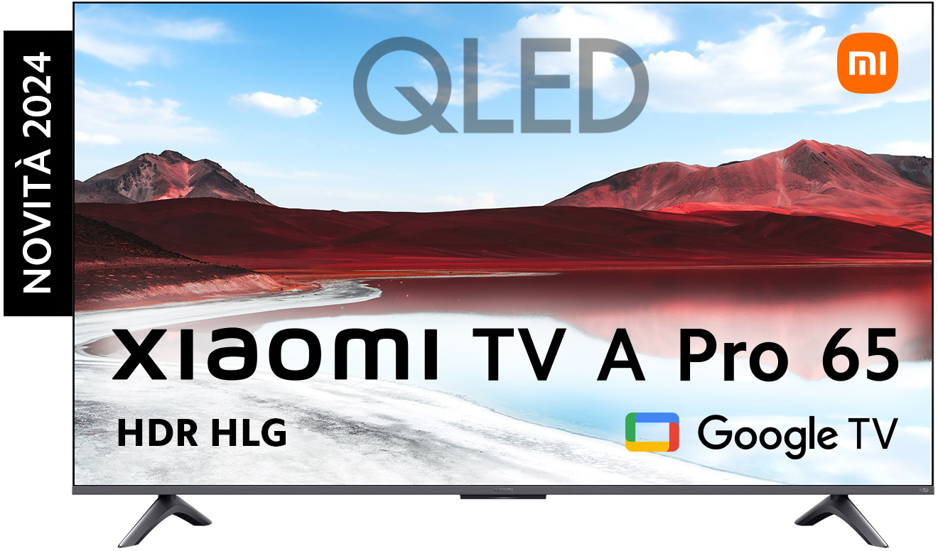 Xiaomi - Televisão Xiaomi 65" Smart TV A Pro (2025) QLED 4K UHD Google TV