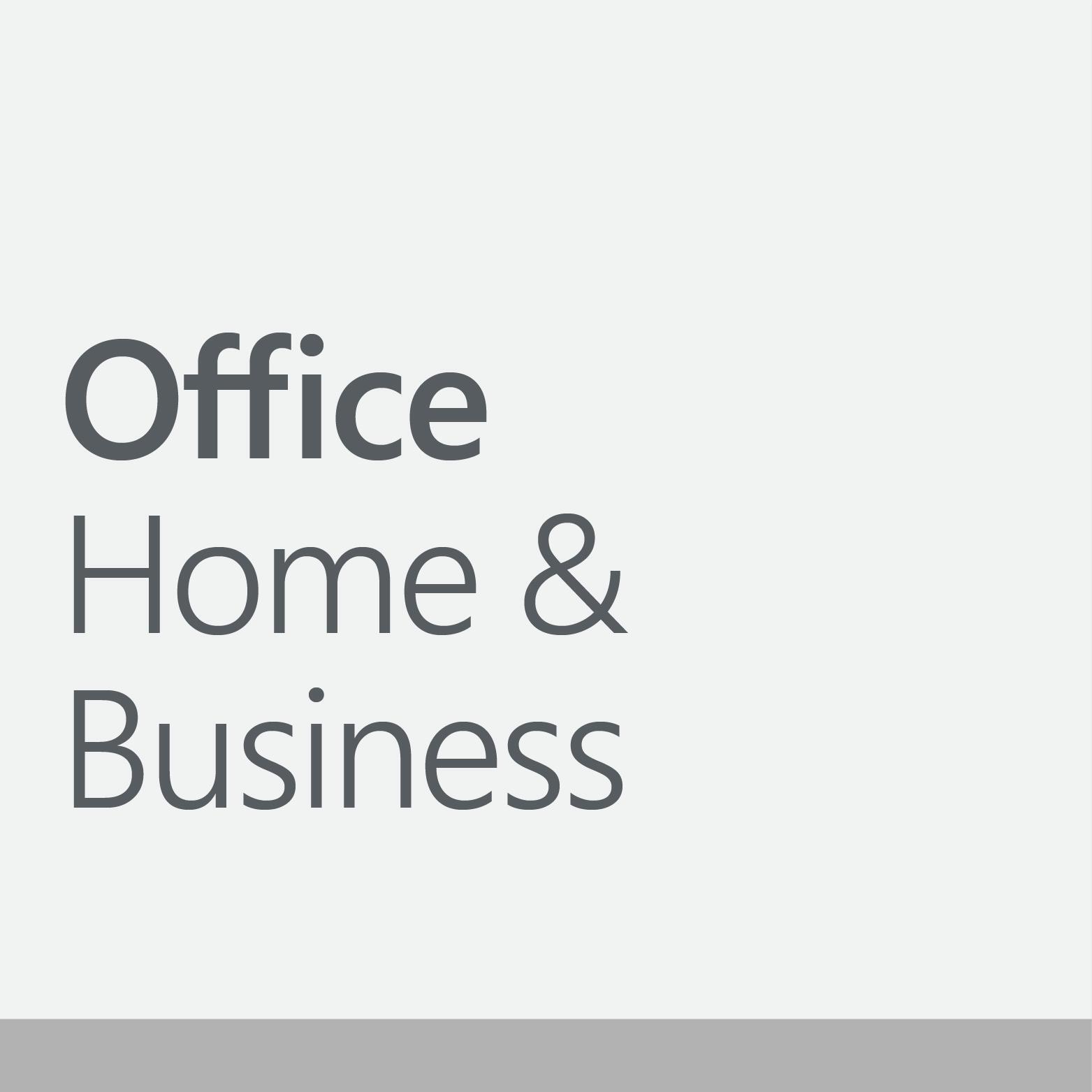 Microsoft - Microsoft Office Home and Business 2024 EN Medialess (1 User)