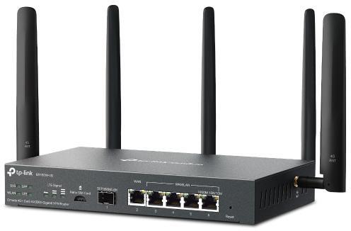 TP-Link - Router TP-Link Omada ER706W-4G AX3000 4G Gigabit VPN Router