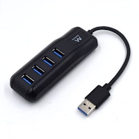 Hub USB Ewent 4 Portas USB 3.1 Gen 1