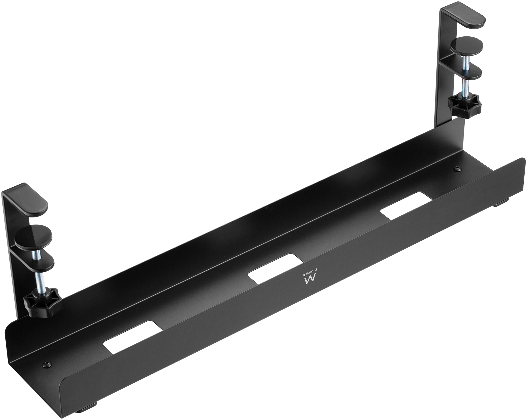 Ewent - Suporte para Cabos Ewent EW1548 Clamp-On Under Desk Preto