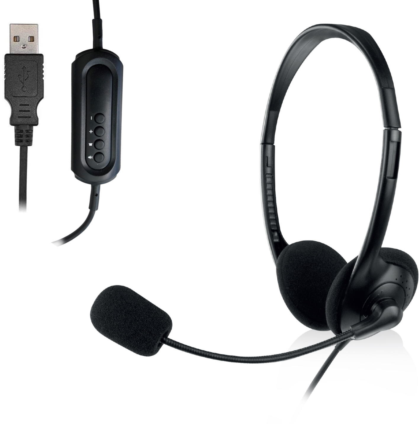  - Headset Ewent EW3568 USB