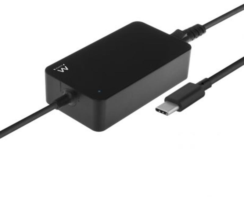 Carregador de Portátil Ewent USB-C 45W Preto