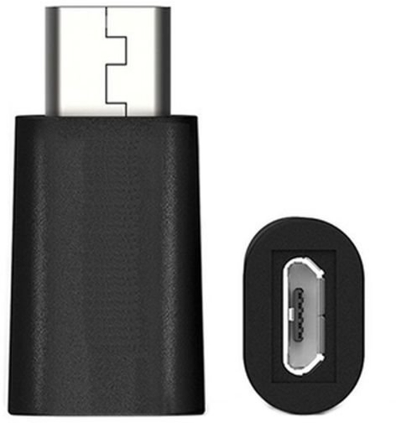 Adaptador Ewent USB-C Macho > Micro USB Femea Preto