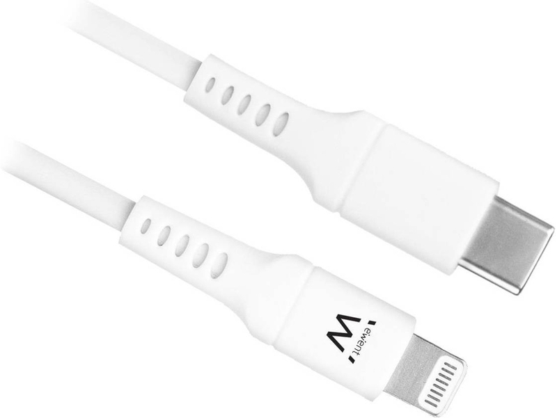 Cabo USB 3.1 Gen 1 Ewent Tipo C > Lightning Macho/Macho 1 M Branco