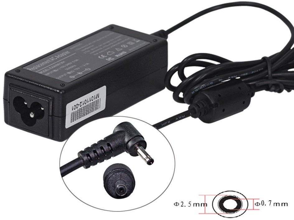 Asus - Transformador Asus EeePC SeaShell 40W 19v 2.1A