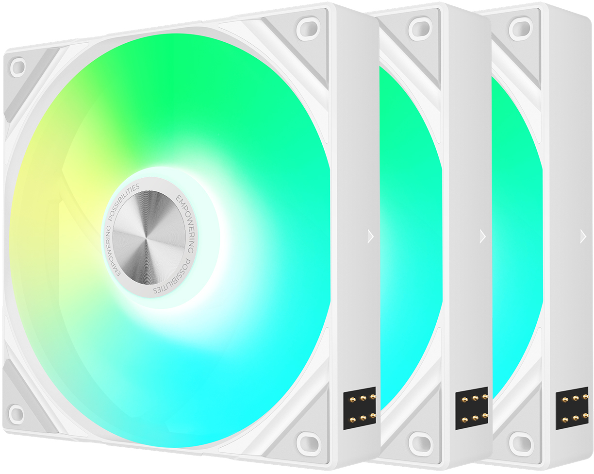 TRYX - Ventoinha TRYX Rota SL ARGB Branco 120mm (Pack 3)