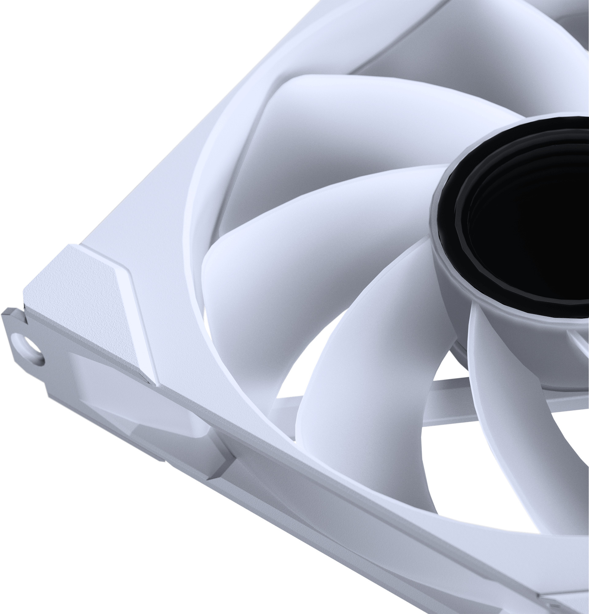 Phanteks - Ventoinha Phanteks M25 Gen2 140mm PWM Fan Reversed Airflow DRGB Branco