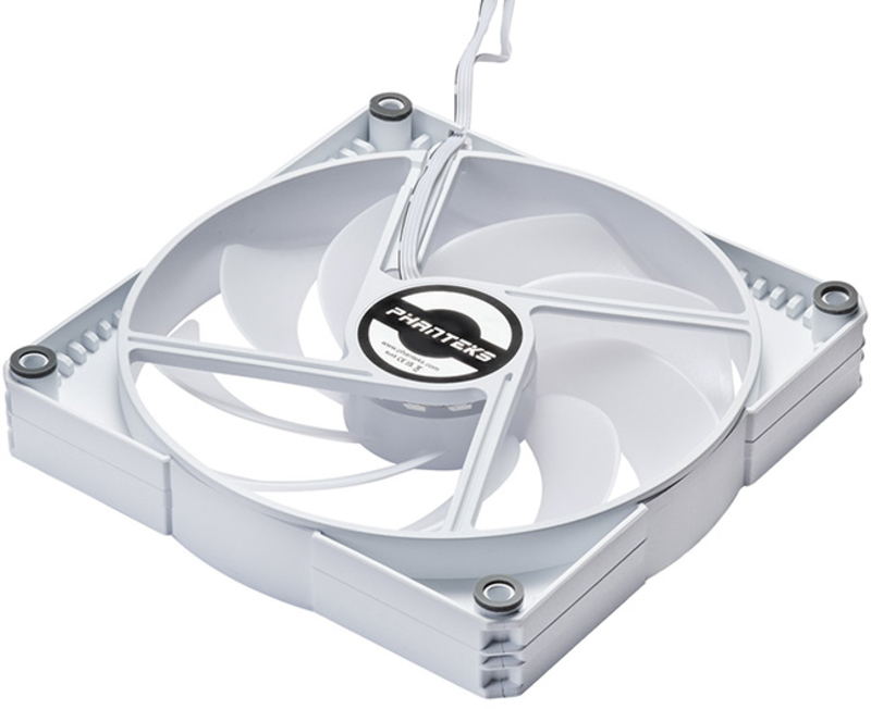 Phanteks - Ventoinha Phanteks SK PWM D-RGB Branco Pack 3 - 140mm