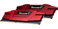 G.Skill Kit 8GB (2 x 4GB) DDR4 2800MHz Ripjaws V Red CL15