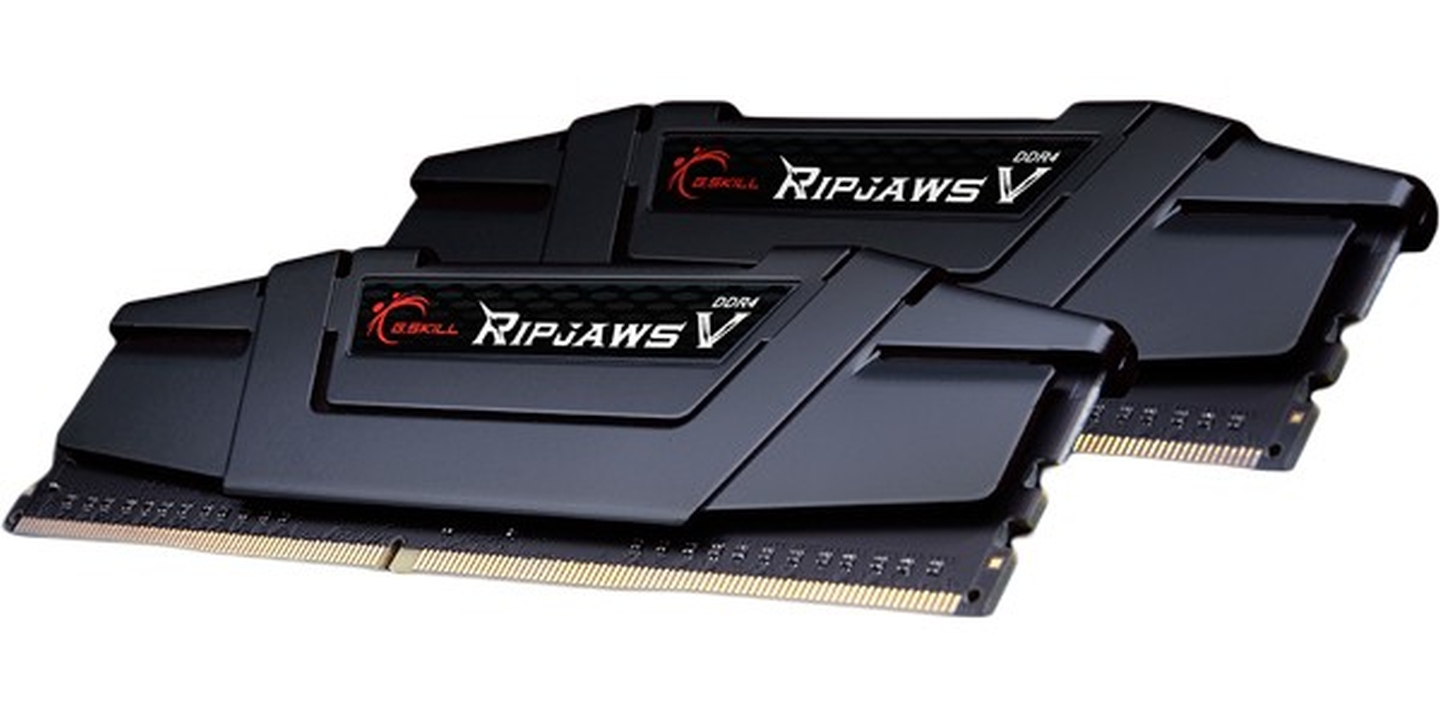 G.Skill Kit 16GB (2 x 8GB) DDR4 3000MHz Ripjaws V Gunmetal CL15