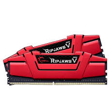 G.Skill Kit 16GB (2 x 8GB) DDR4 3000MHz Ripjaws V Red Ver. B CL15