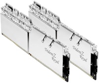 G.Skill Kit 16GB (2 X 8GB) DDR4 3000MHz Trident Z Royal RGB Silver CL16