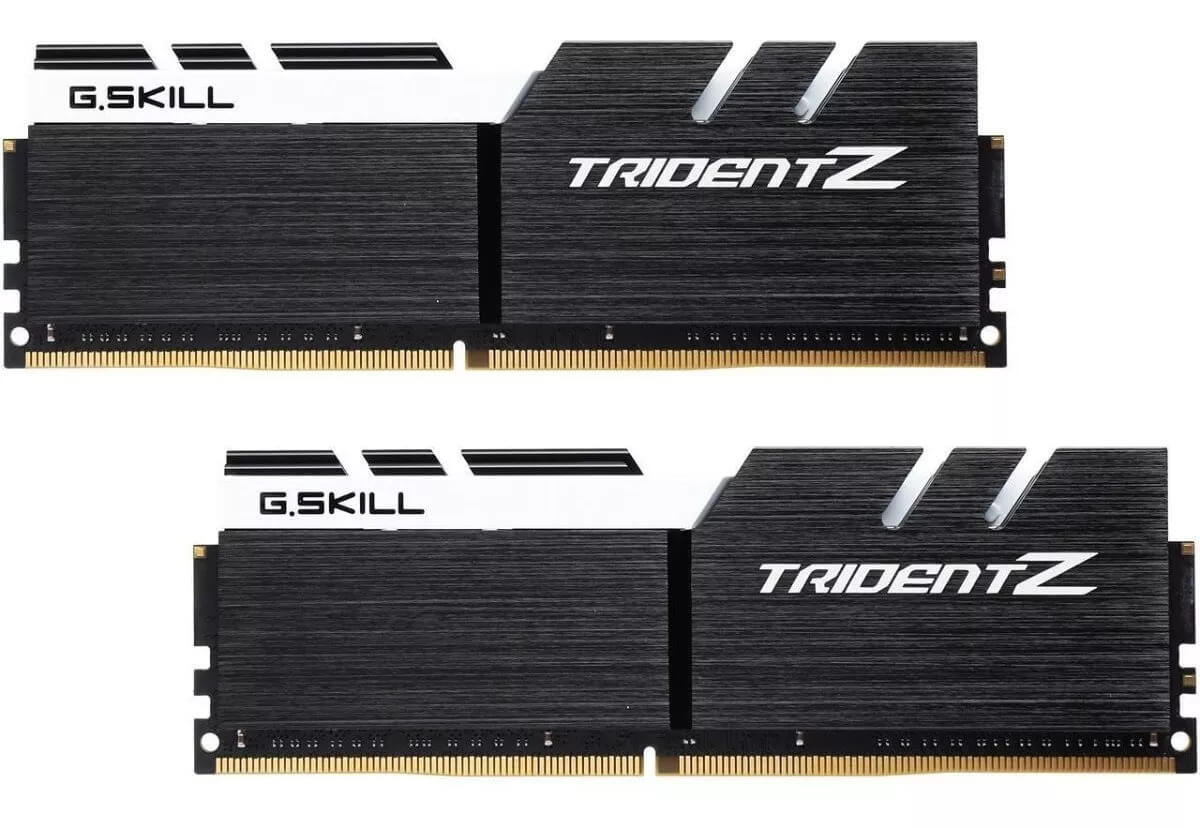 G.Skill - G.Skill Kit 16GB (2 X 8GB) DDR4 3200MHz Trident Z Black CL16