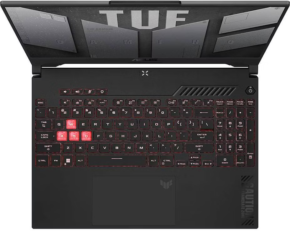 Asus - Portátil ASUS TUF A15 FA507 15.6" R7 7435HS 16GB DDR5 1TB RTX 4050 FHD 144Hz