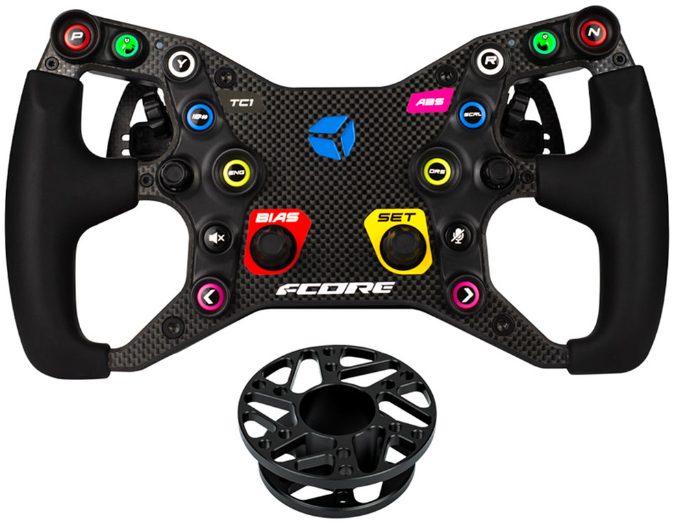 Volante Cube Controls F-CORE - 2 Paddles + HUB Incluido