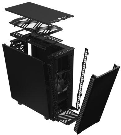 Fractal Design - Caixa ATX Fractal Design Define 7 Compact Black Solid