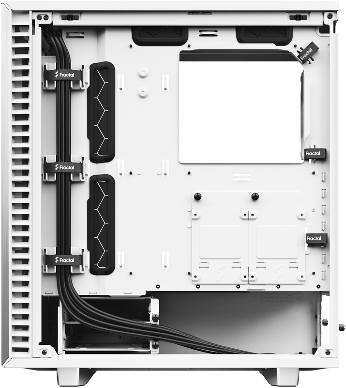 Fractal Design - Caixa ATX Fractal Design Define 7 Compact White TG Clear Tint