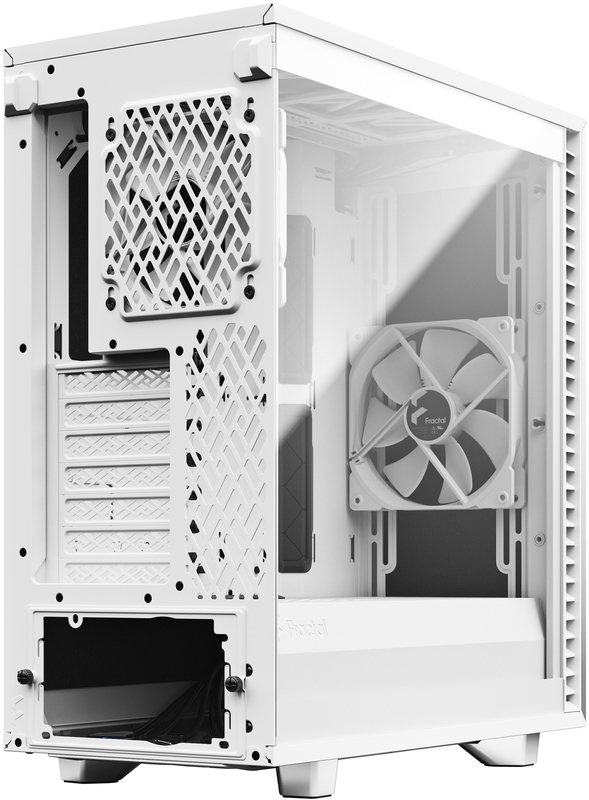 Fractal Design - Caixa ATX Fractal Design Define 7 Compact White TG Clear Tint