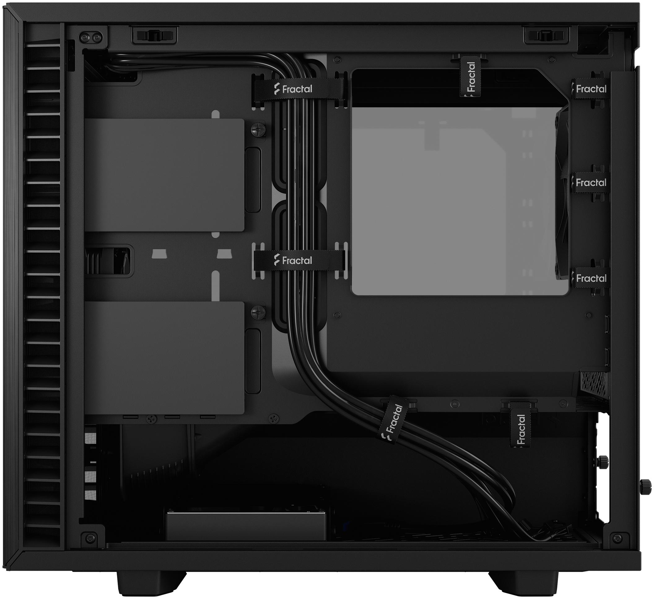 Fractal Design - Caixa Mini-ITX Fractal Design Define 7 Nano Black TG Light Tint