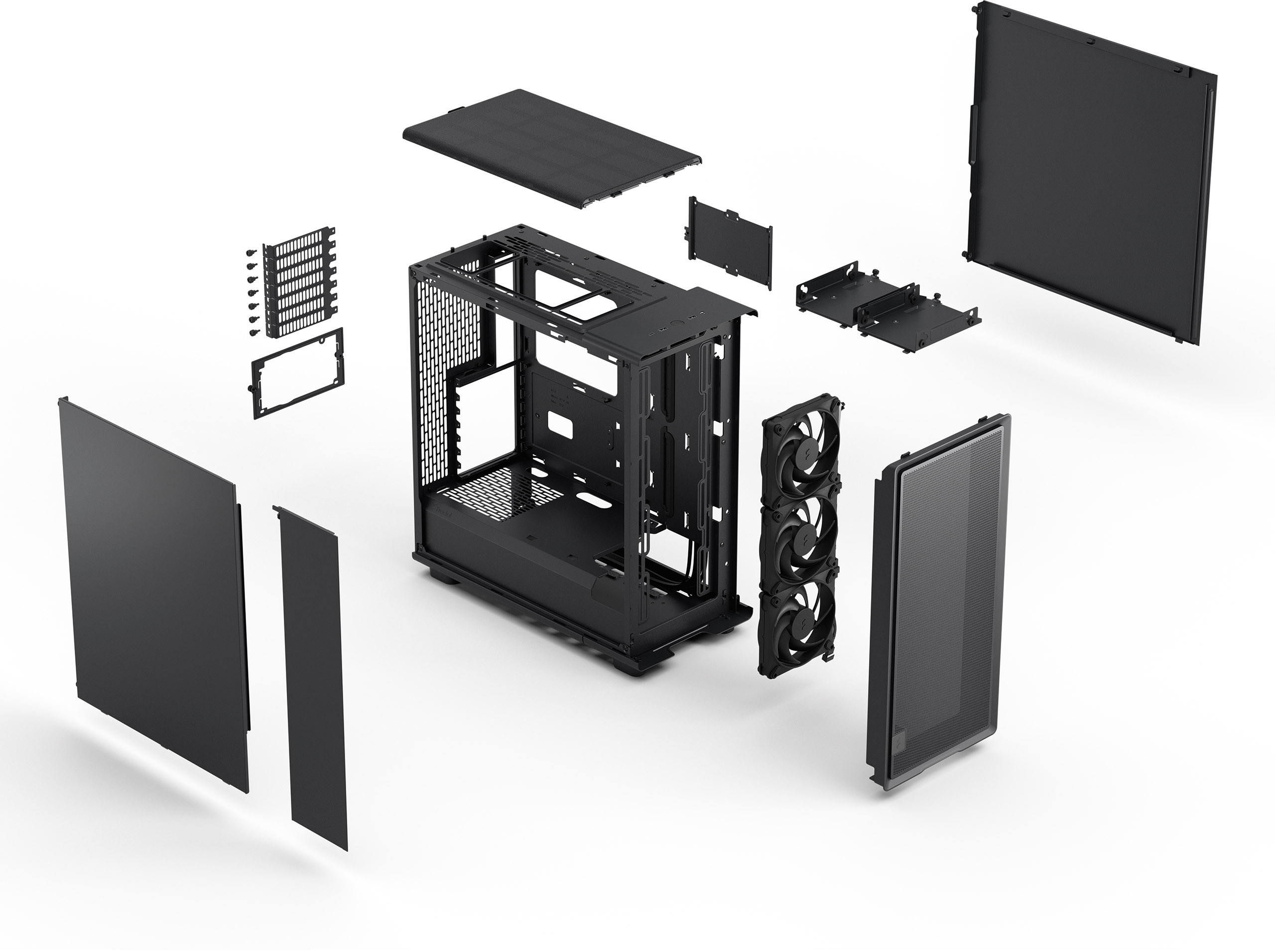 Fractal Design - Caixa ATX Fractal Design Epoch Black Solid